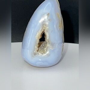 Blue Agate Geode stone